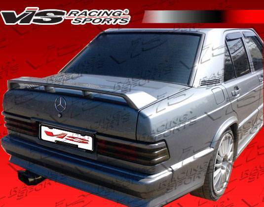 1984-1993 Mercedes C- Class W201 4Dr Euro Tech Spoiler - Image 2