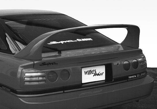 1986-1992 Toyota Supra Super Style Wing With Light