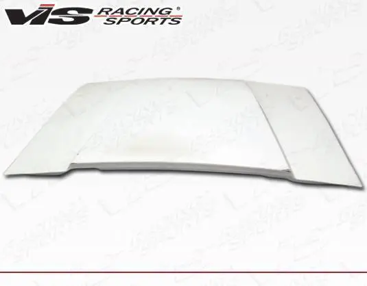 1987-1993 Ford Mustang 2Dr Cowl Induction Fiber Glass Hood - Image 4