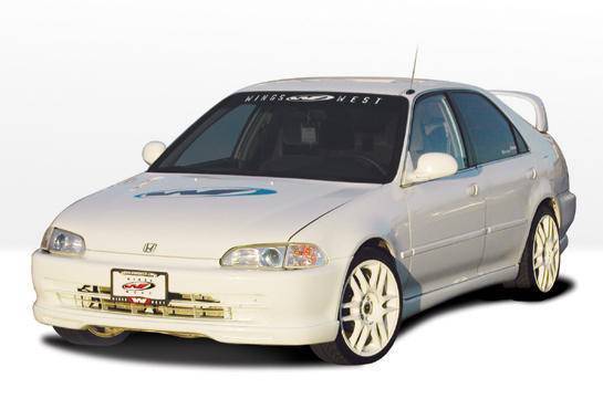 1992-1995 Honda Civic 4Dr Racing Series 4Pc Complete Kit - Image 2