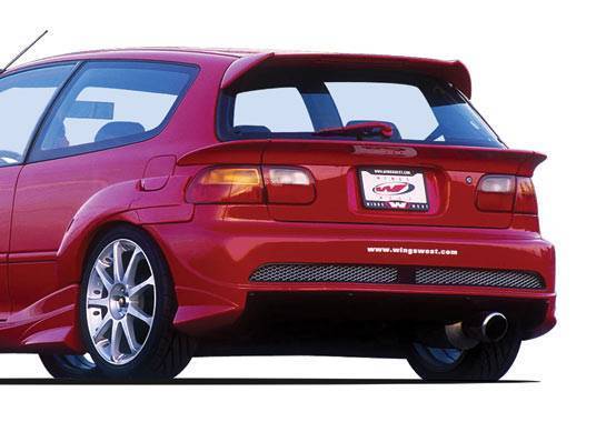 1992-1995 Honda Civic Hb Bigmouth Kit W/Voltex Rear Bumper & Extreme Fender Flare Set - Image 3