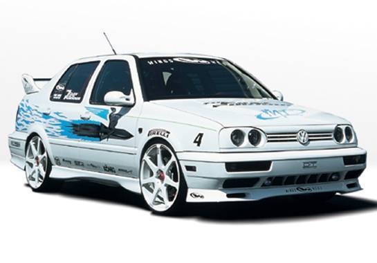 1993-1998 Volkswagen Jetta Custom Style 4Pc Complete Kit - Image 2