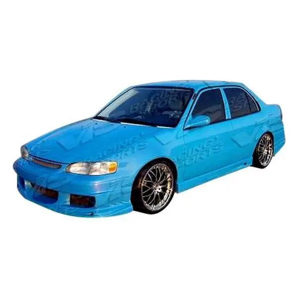 1993-2002 Toyota Corolla 4Dr Ballistix Side Skirts