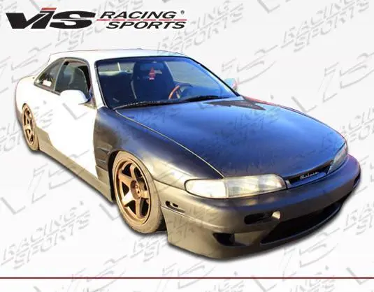 1995-1998 Nissan 240Sx 2Dr Quad Six Side Skirts - Image 2