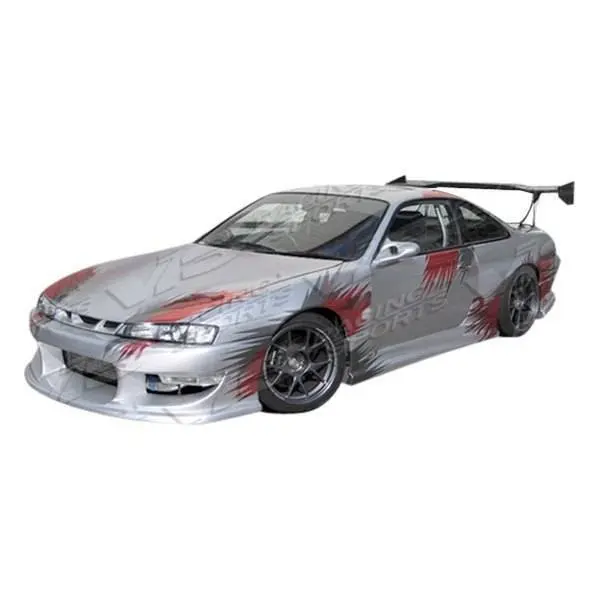 1995-1998 Nissan 240Sx 2Dr Werk 9 Side Skirts