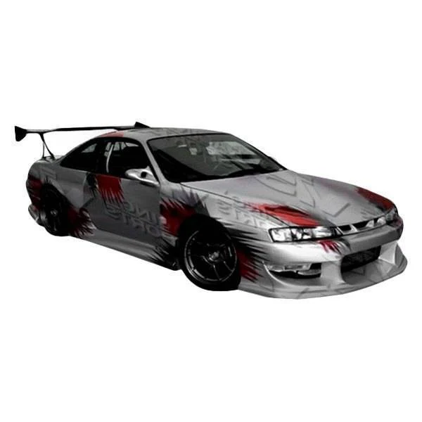 1997-1998 Nissan 240Sx 2Dr Werk 9 Front Bumper