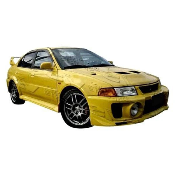 1997-2001 Mitsubishi Mirage Jdm 4Dr Evo 5 Widebody Front Bumper