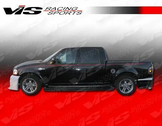 1997-2003 Ford F150 4Dr Sup. Crew Outlaw Side Skirts