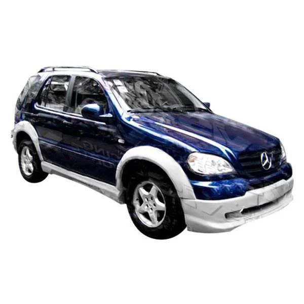 1998-2001 Mercedes M-Class W163 4Dr Werk Front Lip - Image 2