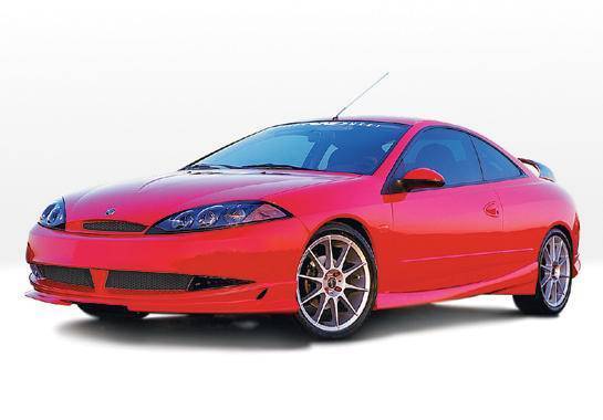 1999-2000 Mercury Cougar W-Typ 5Pc Complete Kit W/ Front Grill Insert - Image 2