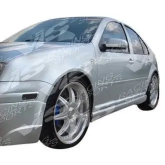 1999-2004 Volkswagen Jetta 4Dr Otto Side Skirts