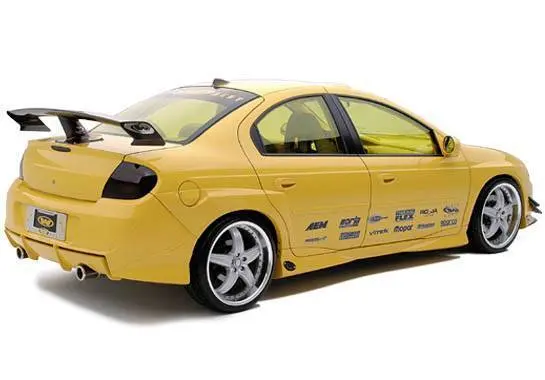 2000-2004 Dodg Neon Racing Series Right Side Skirt Rear Door Cap