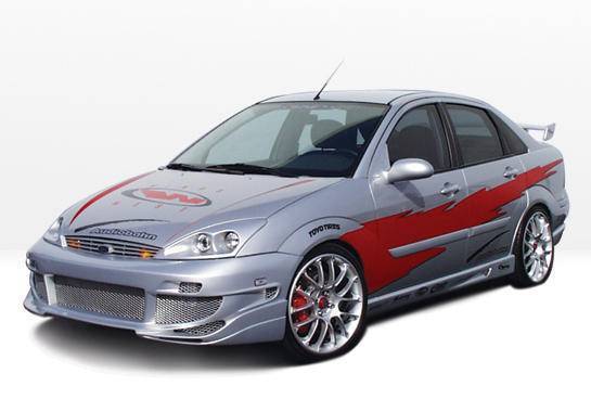 2000-2004 Ford Focus 4Dr Avenger 4Pc Complete Kit - Image 2