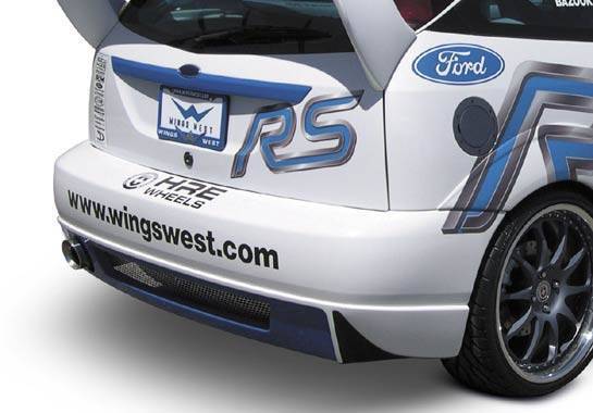 2000-2004 Ford Focus Zx3 Wrc 6Pc Complete Kit W/Flares & Wrc Wing - Image 3