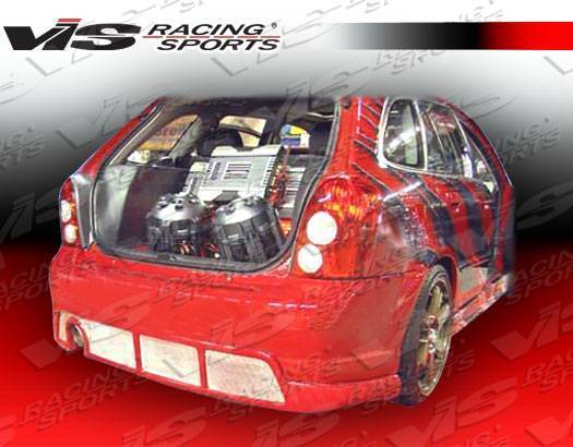 2001-2003 Mazda Protege 4Dr Spike Rear Add-On Lip - Image 2
