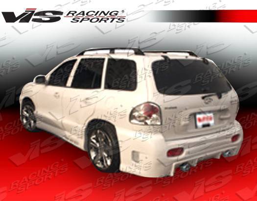 2001-2006 Hyundai Santa Fe 4Dr Outcast Rear Bumper - Image 2