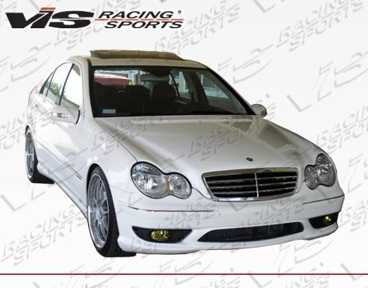 2001-2007 Mercedes C- Class W203 4Dr Euro Tech Front Bumper - Image 2