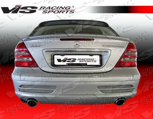 2001-2007 Mercedes C- Class W203 4Dr Laser Spoiler - Image 2