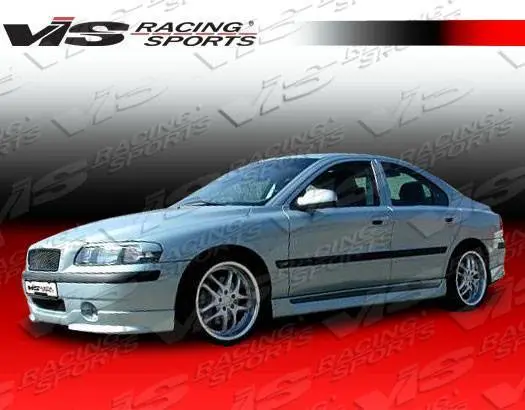 2001-2009 Volvo S 60 4Dr Spike Side Skirts - Image 2