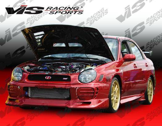 2002-2003 Subaru Wrx 4Dr Terminator Front Lip - Image 4