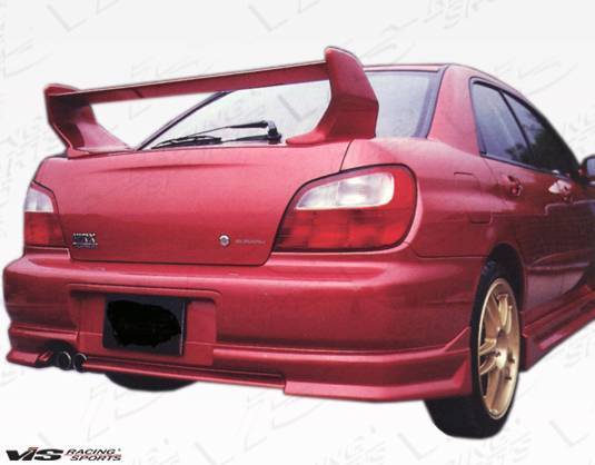 2002-2003 Subaru Wrx 4Dr Tracer Rear Lip - Image 2