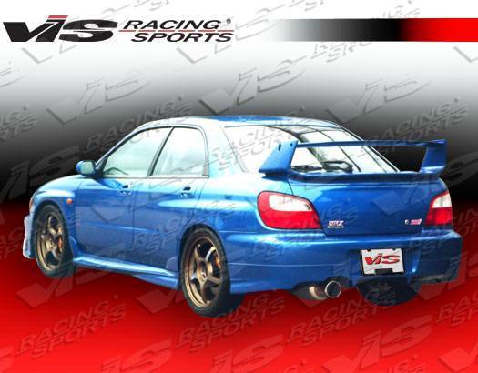 2002-2003 Subaru Wrx 4Dr Z Sport Rear Lip - Image 2