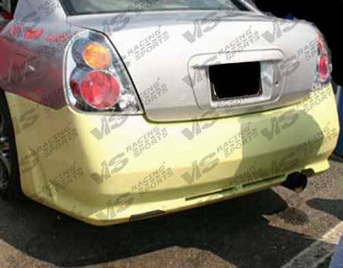 2002-2004 Nissan Altima 4Dr 6Cyl Octane Rear Bumper Dual Exhaust - Image 2