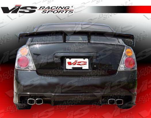 2002-2004 Nissan Altima 4Dr Ballistix Rear Bumper - Image 2