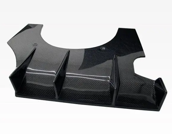 2002-2007 Subaru Wrx 4Dr Spike Carbon Rear Diffuser - Image 4
