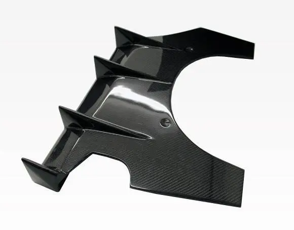 2002-2007 Subaru Wrx 4Dr Spike Carbon Rear Diffuser - Image 5
