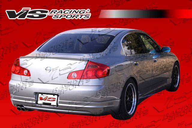 2003-2004 Infiniti G35 4Dr Vip Rear Lip - Image 2