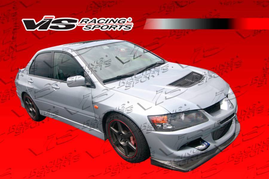 2003-2005 Mitsubishi Evo 8 4Dr Vrs Carbon Front Lip - Image 4