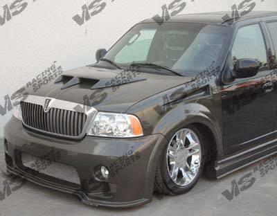 2003-2006 Lincoln Navigator 4Dr Outlaw 1 Front Bumper - Image 2