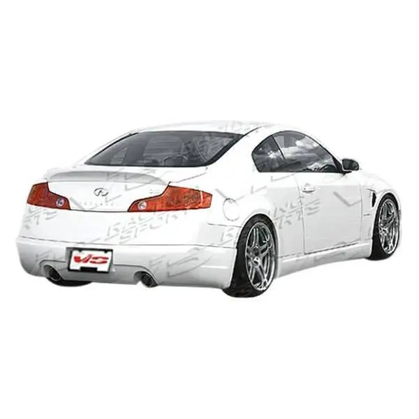 2003-2007 Infiniti G35 2Dr Wing Side Skirts - Image 2