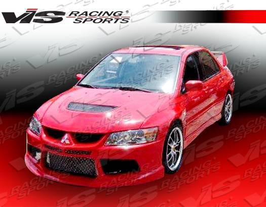 2003-2007 Mitsubishi Evo 8/9 4Dr Striker X Front Bumper - Image 2