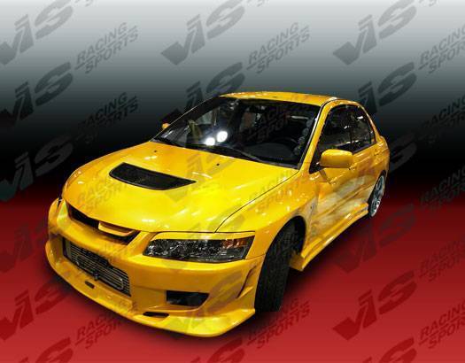 2003-2007 Mitsubishi Evo 8/9 4Dr Tracer Front Bumper - Image 2
