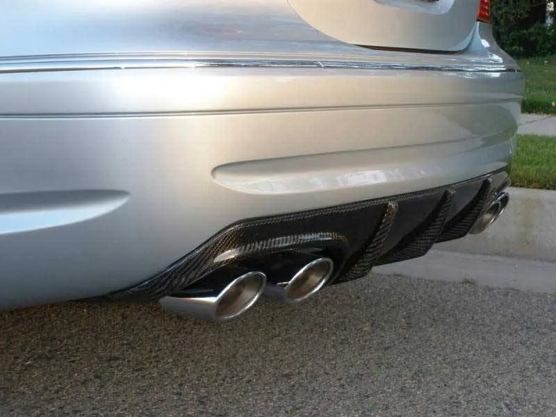 2003-2008 Mercedes Clk W209 2Dr Dtm Carbon Fiber Rear Diffuser. - Image 3