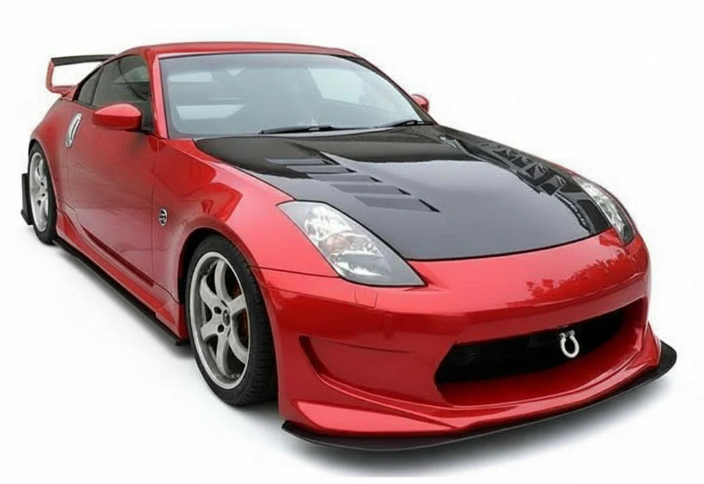 2003-2008 Nissan 350Z 2Dr Ams Gt Side Skirts - Image 2