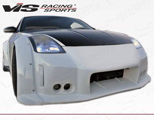 2003-2008 Nissan 350Z 2Dr Invader 3 Front Bumper - Image 3