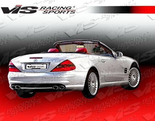 2003-2011 Mercedes Sl R230 2Dr Euro Tech Rear Bumper - Image 3