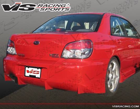 2004-2007 Subaru Wrx 4Dr Z Speed Rear Bumper - Image 2