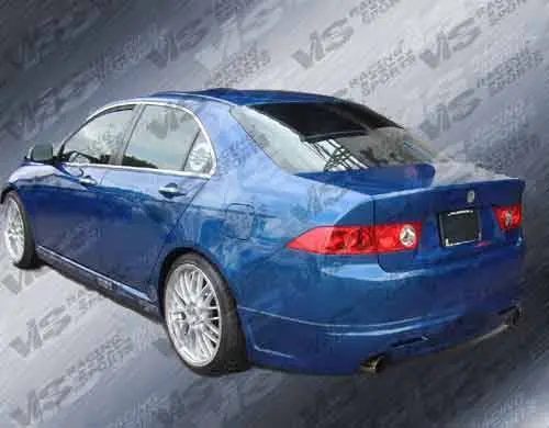 2004-2008 Acura Tsx 4Dr K Speed Side Skirts - Image 2