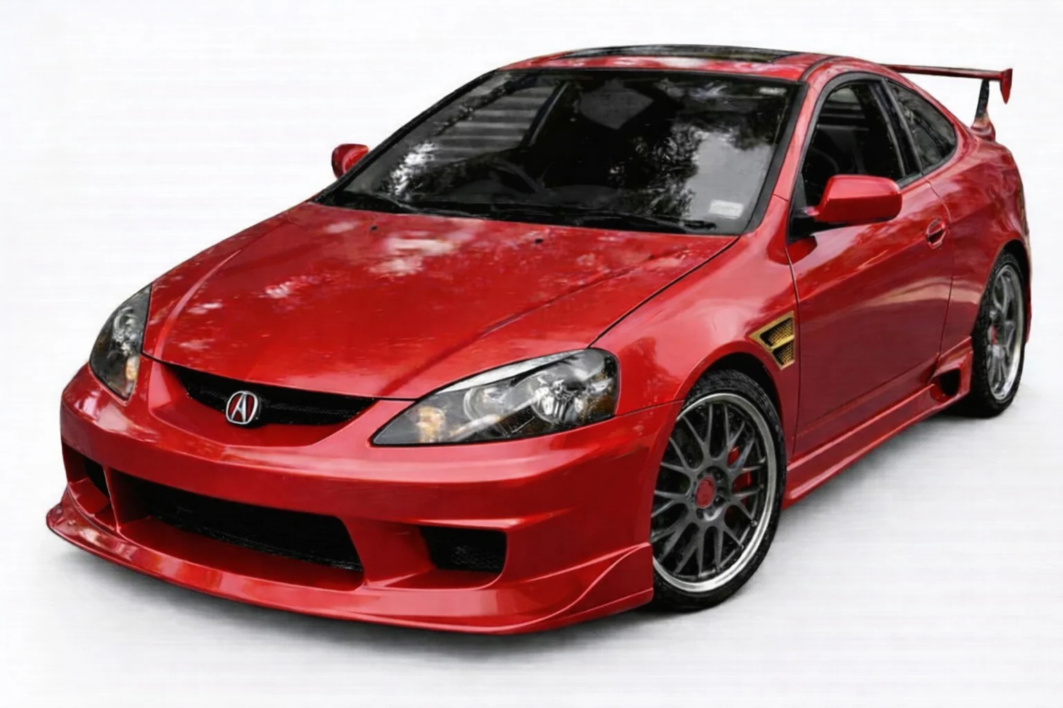 2005-2006 Acura Rsx 2Dr Wings Front Fenders - Image 2