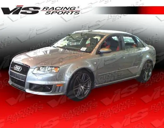 2006-2008 Audi A4 4Dr Rs4 Conversion Side Skirts - Image 2