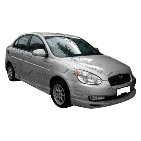 2006-2008 Hyundai Accent 4Dr V Spec Front Lip