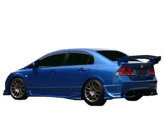2006-2011 Honda Civic 4Dr Ballistix Side Skirts