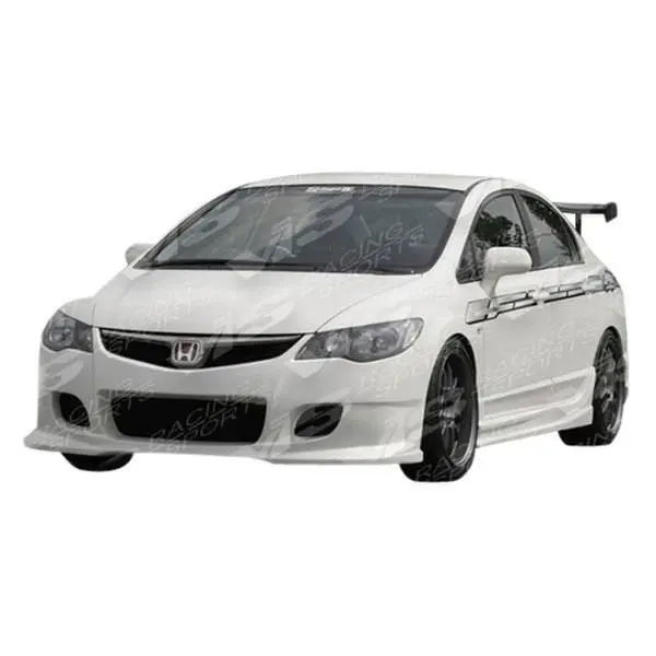 2006-2011 Honda Civic 4Dr Wings Side Skirts