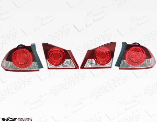 2006-2011 Honda Civic Jdm 4dr OE Style LED Tail Light - Image 2