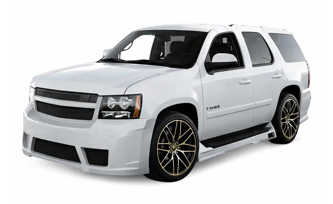 2007-2014 Chevrolet Suburban 4Dr Vip Side Skirts - Image 2