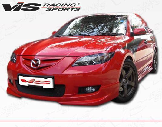 2007-2009 Mazda 3 4Dr S Tech Front Lip - Image 2